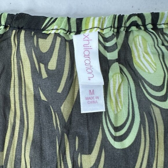 Y2K Xhilaration Babydoll Top Size M Floral - Picture 6 of 11